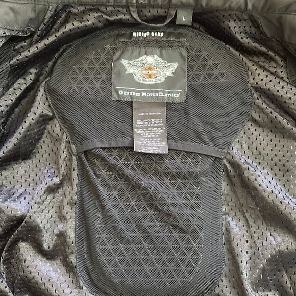 Harley Davidson Rex Switchback Protection Functional Motorcycle Jacket Large - Picture 5 of 11